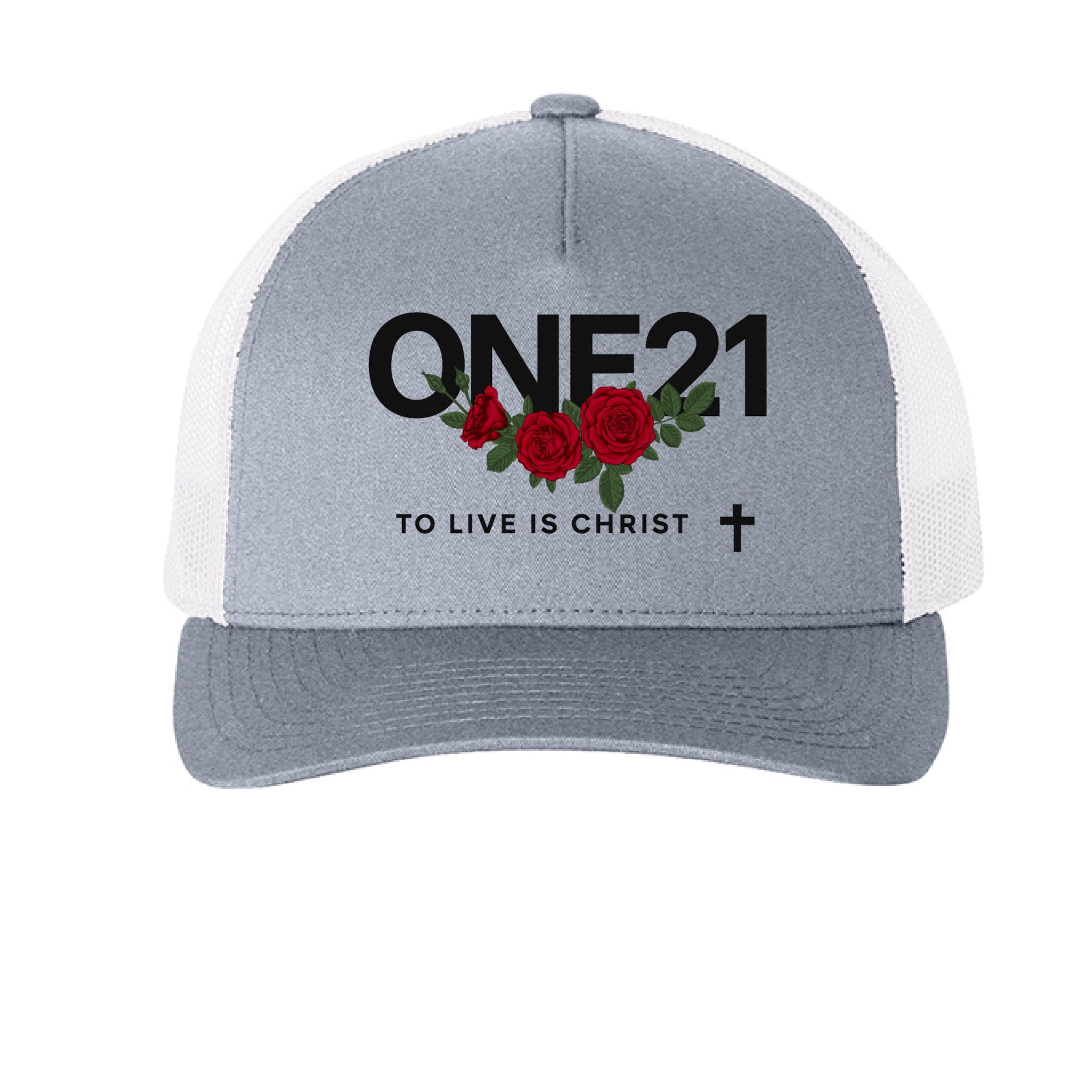 Heather/ White - FRONT